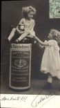 VINTAGE POSTCARD Alcohol Saxlehner Children