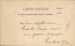 VINTAGE POSTCARD Alcohol Saxlehner Children