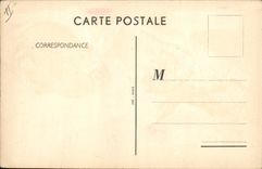 VINTAGE POSTCARD Alcohol Man the dream Jean de Preissac