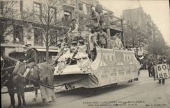 CPA Alcool Paris 1905 Les fetes de la mi careme Char des Boissons 