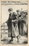 CPA Alcool Union des francaises contre l'alcool 