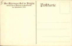 VINTAGE POSTCARD Leipzig Alcohol