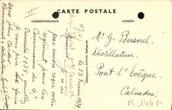 CPA Alcool Cognac Etablissements Hennesy Marquage a feu des caisses avant leur expedition