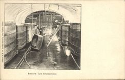 VINTAGE POSTCARD Alcool Brewery Undermines fermentation