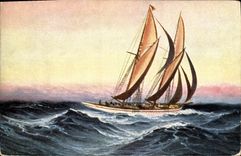 CPA Bateau Voilier 