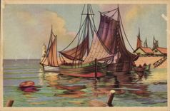 CPA Bateau Voilier 