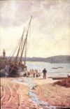 CPA Bateau Voilier Peche