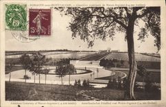 CPA Militaria Cimetiere americain Meuse Argonne 
