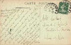 VINTAGE POSTCARD Militaria Essommes Tombs of American died in the field of honor