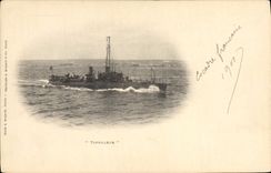 CPA Bateau Guerre Torpilleur 