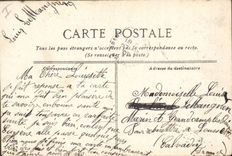 VINTAGE POSTCARD Bateau Iena War Armours