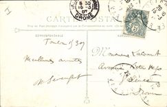 CPA Bateau Guerre Cuirasse d'escadre Iena apres l'explosion