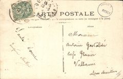 VINTAGE POSTCARD Bateau War Armours Iena destroyed by an explosion