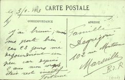 CPA Bateau Guerre Toulon Torpilleurs au petit rang 