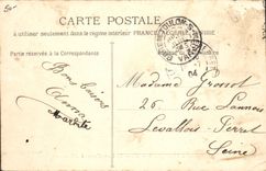 CPA Bateau Guerre Le Iena Cuirasse d'escadre 