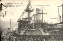 CPA Bateau Guerre Cuirasse Iena 