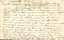 CPA Bateau Guerre Granville Torpilleur dans le grand bassin