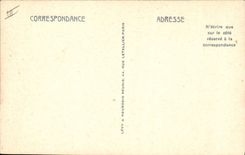 VINTAGE POSTCARD Boat Villefranche War Ravelled of the squadron