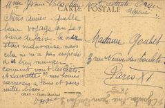 VINTAGE POSTCARD municipal Theater Oran