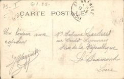 CPA Paris Bd St Martin et Theatre de l'Ambigu 