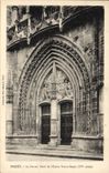 VINTAGE POSTCARD Niort the Northern Gate of the Notre Dame Church