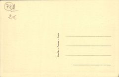 VINTAGE POSTCARD Saint Germain in Bush hammer the Terrace the table of orientation