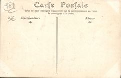 VINTAGE POSTCARD Saint Germain in Bush hammer Vault of the castle