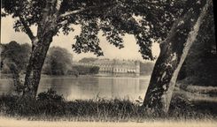 CPA Rambouillet Le chateau vu de l'ile des Festins