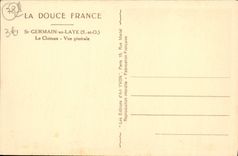 VINTAGE POSTCARD German St in Bush hammer the Castle View