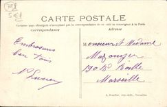 VINTAGE POSTCARD Abbey of Royal Port the museum