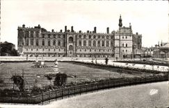 VINTAGE POSTCARD Saint Germain In Bush hammer the Castle Septentrional Frontage