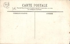 VINTAGE POSTCARD Amiens the Entered Cathedral of the Chorus