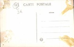 VINTAGE POSTCARD Palate of Fontainebleau the Baptistry and Two Hermes