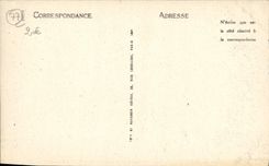 CPA Palais de Fontainebleau Le lit de Marie Antoinette