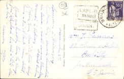 VINTAGE POSTCARD Notre Dame Of Laus Monument of Pindre appearance