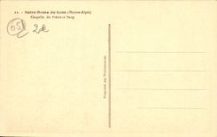 CPA Notre Dame Du Laus Chapelle du precieux sang