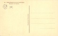 CPA Notre Dame Du Laus Monument du Pindreau