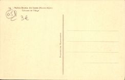 CPA Notre Dame Du Laus Colonne de l'ange