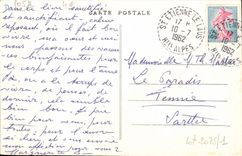 CPA Notre Dame Du Laus Chambre de la venerable Soeur Benoite Avenue de la basilique