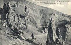 CPA De Briancon a Abries Route du col d'Izoard La casse deserte