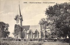 CPA Temple protestant Divonne les Bains
