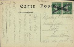 POSTAL Versalles de la VENDIMIA que la calle sacude y el templo protestante