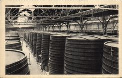 VINTAGE POSTCARD Biere Brewery the wine storehouses of Byrrh has Thuir
