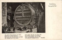 VINTAGE POSTCARD Beer Heidelberg Brewery