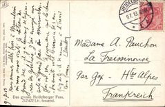 VINTAGE POSTCARD Beer Brewery Heidelberger Fass
