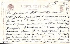 VINTAGE POSTCARD Illustrateur It likes my candies more than me