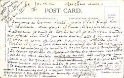 VINTAGE POSTCARD Illustrator Fred Spurgin Naval Marine reserve