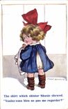 VINTAGE POSTCARD Illustrator Child Fred Spurgin