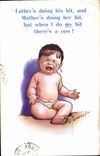 VINTAGE POSTCARD Illustrator Child Baby