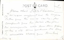 VINTAGE POSTCARD Illustrator Hen